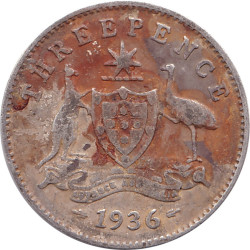 Australia - 3 pence -...