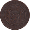 Luxembourg - 10 centimes - Blason -  1870 - No551