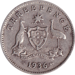 Australia - 3 pence -...