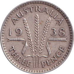 Australia - 3 pence -...