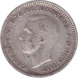 Australia - 3 pence - George VI - 1938 - No1177