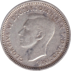 Australia - 3 pence - George VI - 1940 - No1180