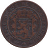 Luxembourg - 10 centimes - Blason -  1870 - No559