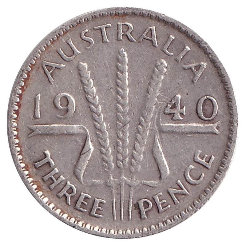 Australia - 3 pence - George VI - 1940 - No1181