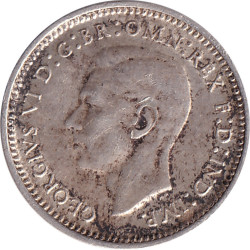 Australia - 3 pence - George VI - 1942 D - No1183