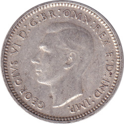 Australia - 3 pence - George VI - 1942 D - No1184