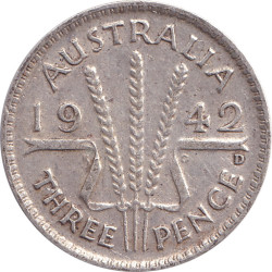 Australia - 3 pence -...