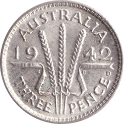 Australia - 3 pence -...