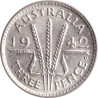 Australia - 3 pence - George VI - 1942 D - No1185