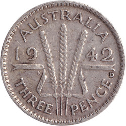 Australia - 3 pence -...