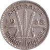 Australia - 3 pence - George VI - 1942 D - No1186