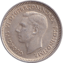 Australia - 3 pence - George VI - 1943 - N1187