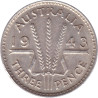 Australia - 3 pence - George VI - 1943 - N1187