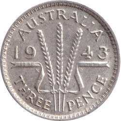 Australia - 3 pence -...