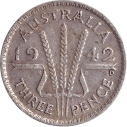 Australia - 3 pence -...