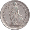 Swiss Confederation - 2 francs - Standing Helvetia - 1947 B - No1197