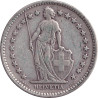 Swiss Confederation - 2 francs - Standing Helvetia - 1922 B - No1198