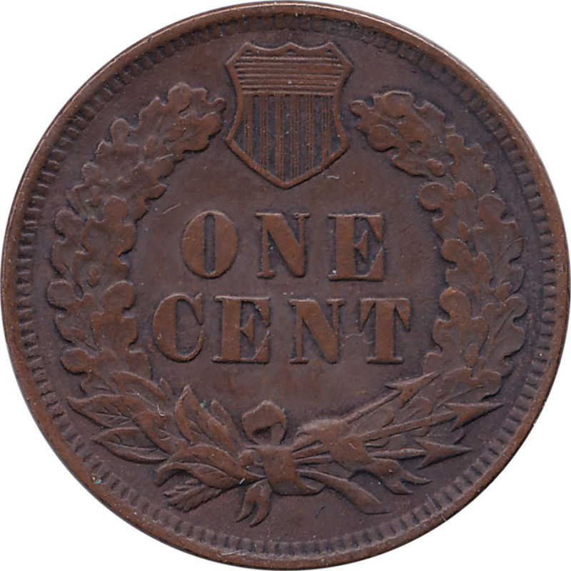 United States of America - 1 cent - Indian Head - Oak Leaves - Bronze - 1901 - No1199