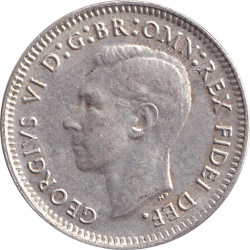 Australia - 3 pence - George VI - 1950 - No1203