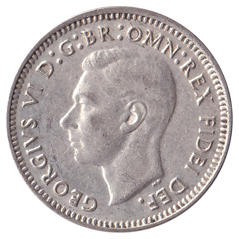 Australia - 3 pence - George VI - 1950 - No1204