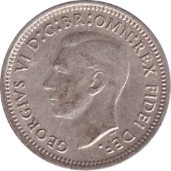 Australia - 3 pence - George VI - 1951 - No1205