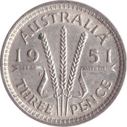 Australia - 3 pence -...