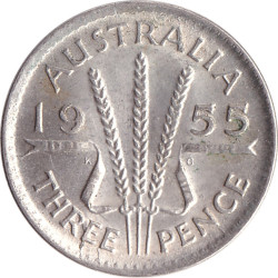 Australia - 3 pence -...