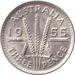 Australia - 3 pence -...