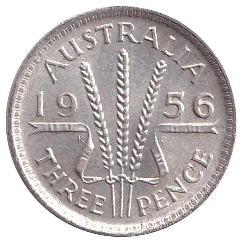 Australia - 3 pence - Elizabeth II - 1956 - No1211