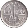 Australia - 3 pence - Elizabeth II - 1956 - No1211