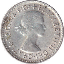 Australia - 3 pence - Elizabeth II - 1960 - No1212