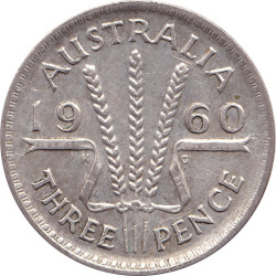 Australia - 3 pence -...