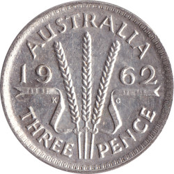 Australia - 3 pence -...