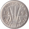 Australia - 3 pence - Elizabeth II - 1963 - No1218