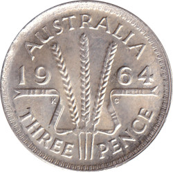 Australia - 3 pence -...