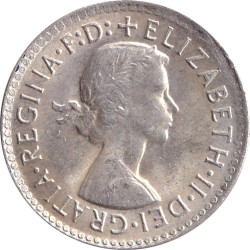 Australia - 3 pence - Elizabeth II - 1964 - No1225