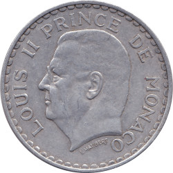 Monaco - 5 francs - Louis II - 1945 - No1228