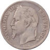 France - 5 francs - Napoléon III - Argent - Tête laurée - 1867 BB - No1229