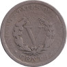 United States of America - 5 cents - Tête de la Liberté - 1908 - No1232