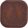 Malaya - 1/2 cent - Georges VI -  1940 - No739
