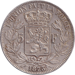 Belgium - 5 francs -...