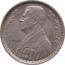 Monaco - 20 francs - Louis II - 1947 - No1236