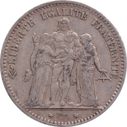 France - 5 francs - Hercule - 1874 K - No1238