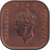Malaya - 1 cent - Georges VI -  1943 - No740