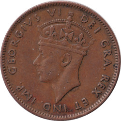Canadian Provinces - 1 cent - George VI - 1943 C - No1252