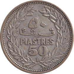 Lebanon - 50 piastres -...