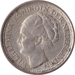 Netherlands - 10 cents - Wilhelmina I - Mature head - 1944 S - No1256
