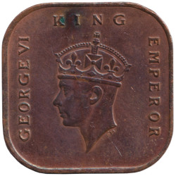 Malaya - 1 cent - Georges VI -  1943 - No742