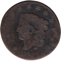 United States of America - 1 cent - Matron Head - Old head - 1831 - No1264