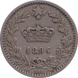 Italy - 20 centesimi - Umberto I - 1894 KB - No1265